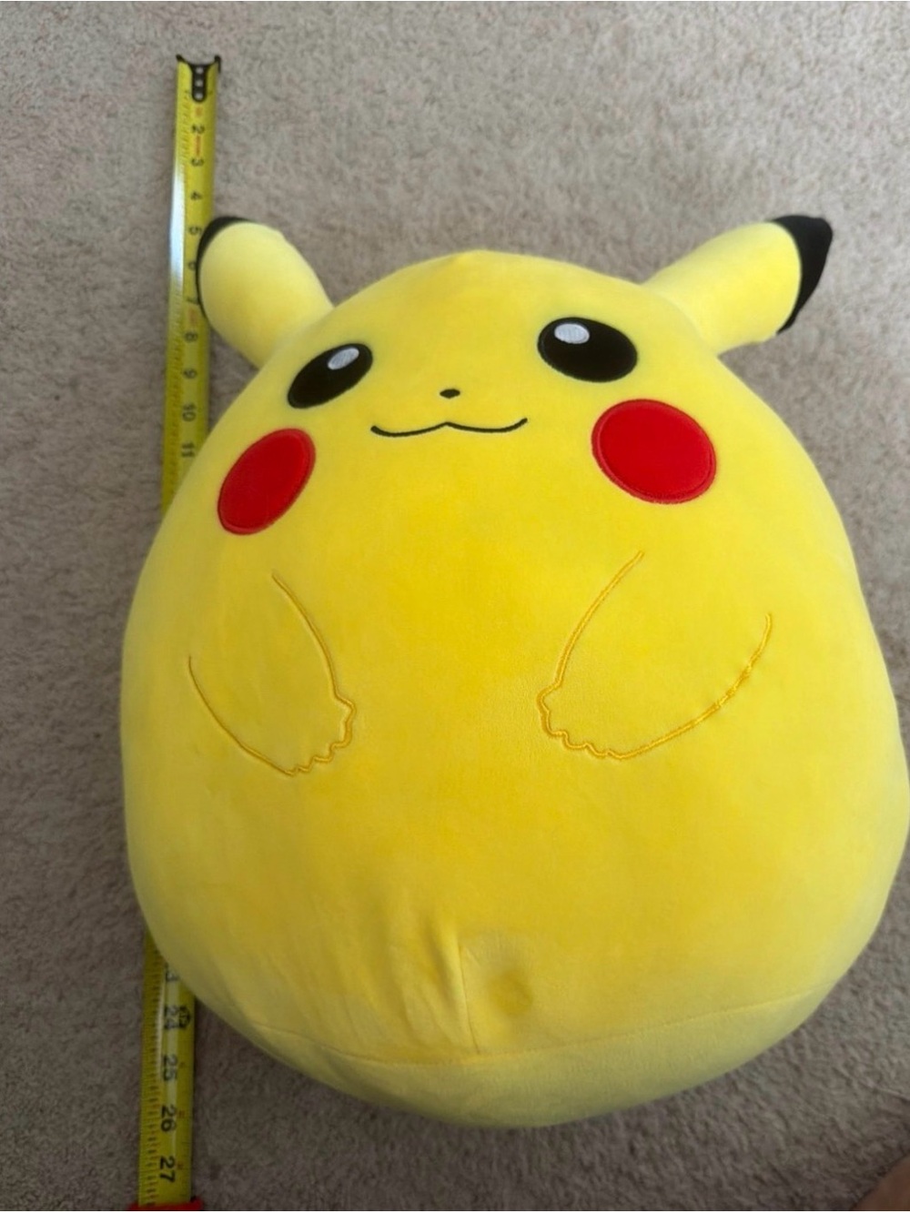 pikachu squishmallow 20 inch BRAND NEW